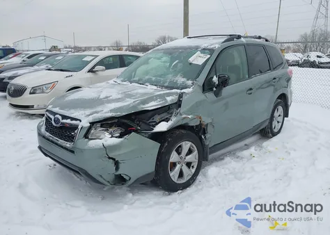 2015 Subaru Forester 2.5I Premium from USA, damaged, VIN JF2SJADC2FH840759
